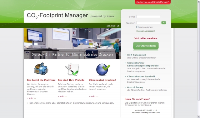 Klimaneutral drucken mit Xerox und ClimatePartner Klimaneutral drucken mit Xerox und ClimatePartner