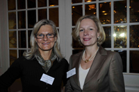 VdU-Regionaleiterin Dr. Karin Uphoff mit der Landesverbandsvorsitzenden Dr. Claudia Nagel