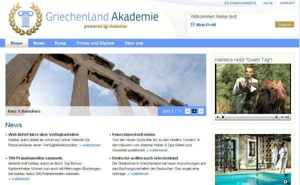 Start für