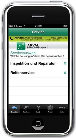 Arval-App:Überholspur auf der Datenautobahn