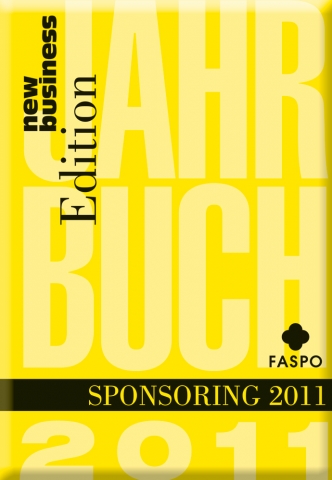 Jahrbuch Sponsoring 2011 erschienen Jahrbuch Sponsoring 2011 erschienen
