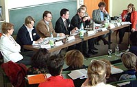 Die Experten der Podiumsdiskussion