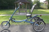 Kam auf der REHACARE gut an: Das innovative Sesseldreirad „ScooterTrike“. Kam auf der REHACARE gut an: Das innovative Sesseldreirad „ScooterTrike“.