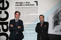 Eduardo Martínez und Santiago Alfonso von der Cosentino Group Eduardo Martínez und Santiago Alfonso von der Cosentino Group