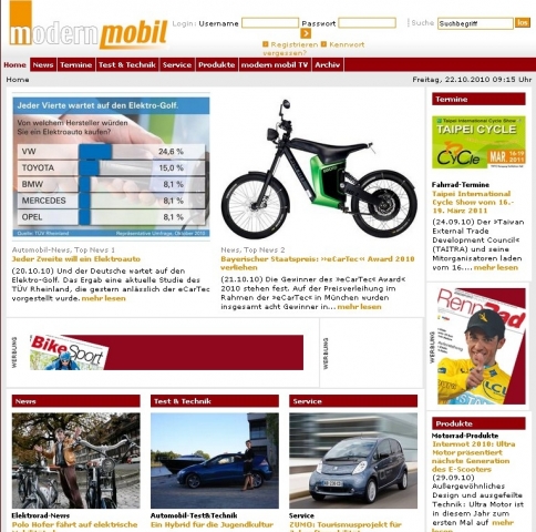 Modern-mobil.de geht an den Start