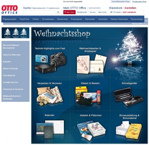 OTTO Office eröffnet die Weihnachtssaison OTTO Office eröffnet die Weihnachtssaison