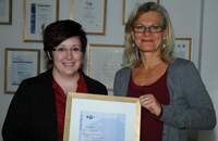 Vera Vetter und ihre Arbeitgeberin Dr. Karin Uphoff Vera Vetter und ihre Arbeitgeberin Dr. Karin Uphoff