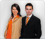 Die Firmengründer Romy und Bernd Zimmel
