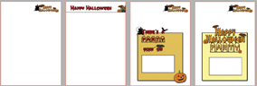 Gestaltete Halloween-Vorlagen zum kostenlosen Download Gestaltete Halloween-Vorlagen zum kostenlosen Download