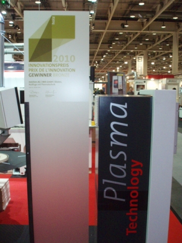 Innovationspreis Holz 2010: Auszeichnung für Nullfuge mit Plasmatechnik Innovationspreis Holz 2010: Auszeichnung für Nullfuge mit Plasmatechnik