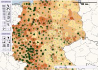 Interaktive Dönerpreiskarte im MapChart Atlas Interaktive Dönerpreiskarte im MapChart Atlas