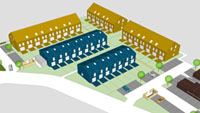 Der 3D-Lageplan des Wohnparks Der 3D-Lageplan des Wohnparks