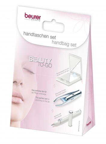 Beauty to go - Beurer präsentiert das Handtaschen-Set für den perfekten Look