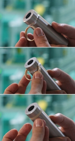 Nur ein Handgriff