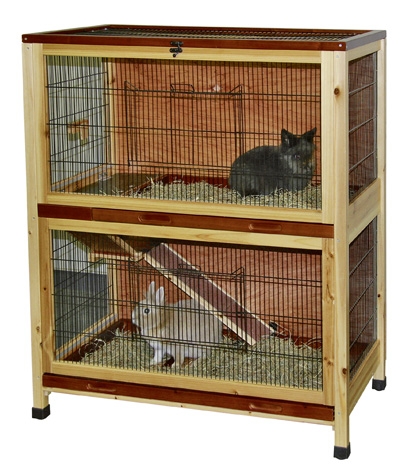 Kleintierstall INDOOR für die Wohnungshaltung von Kaninchen und Meerschweinchen
