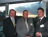 Wolfgang Becker (HPA), Heino Eckerich (Reederei Stefan Patjens), Frank Hensel (DNV) Wolfgang Becker (HPA), Heino Eckerich (Reederei Stefan Patjens), Frank Hensel (DNV)