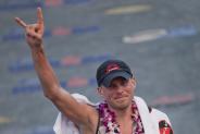 Henrik Apel im Ziel beim Ironman auf Hawaii Henrik Apel im Ziel beim Ironman auf Hawaii