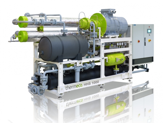 Hochtemperaturwärmepumpen mit natürlichem Arbeitsstoff CO2