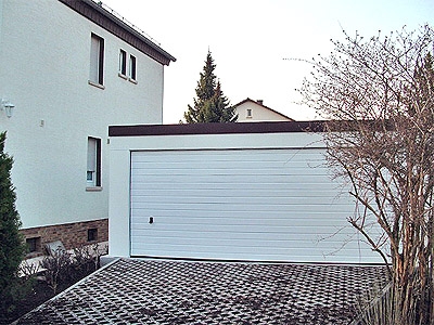 Fertiggaragen von Exklusiv-Garagen im Gartenbau und Landschaftsbau
