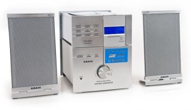 Die Design Stereo-Anlage von Asahi ist ein echter Alleskönner Die Design Stereo-Anlage von Asahi ist ein echter Alleskönner