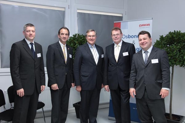 curasan AG eröffnet neue Forschungs- und Produktionsstätte in Frankfurt am Main curasan AG eröffnet neue Forschungs- und Produktionsstätte in Frankfurt am Main