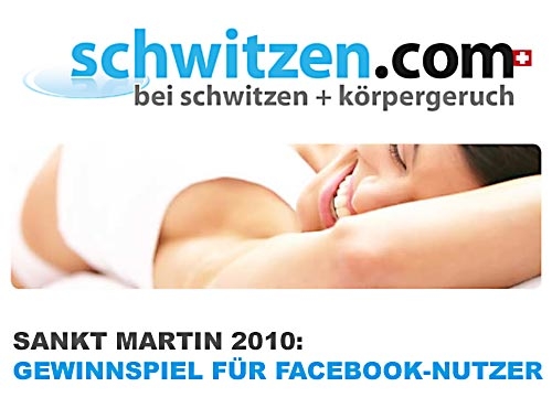 Sankt Martin bekommt Konkurrenz durch Facebook-Shop gegen Schwitzen!