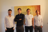 v.l.n.r.: Stefan Pscheidl, Alexander Schimkat, Martin Genzler, Jan Woltering v.l.n.r.: Stefan Pscheidl, Alexander Schimkat, Martin Genzler, Jan Woltering