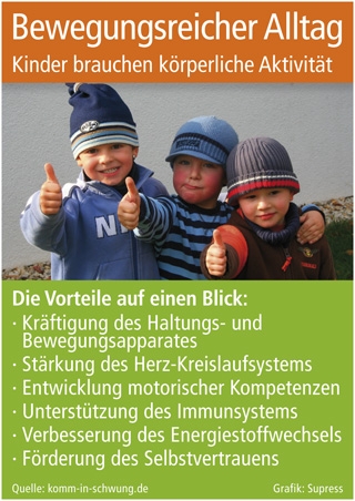 Bewegungsreicher Alltag