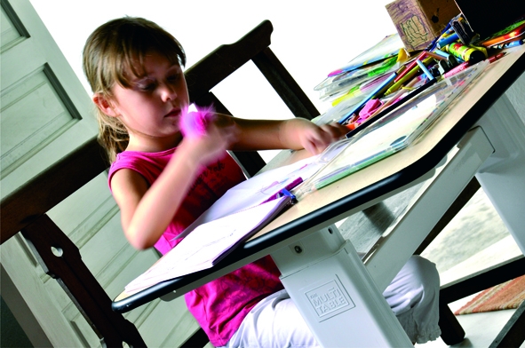 Multitable - ein neuer höhenverstellbarer Tisch bringt die Ergonomie nach Hause Multitable - ein neuer höhenverstellbarer Tisch bringt die Ergonomie nach Hause
