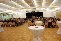 Großzügig und hell: Die ArberLandhalle. (Foto: Krebs) 