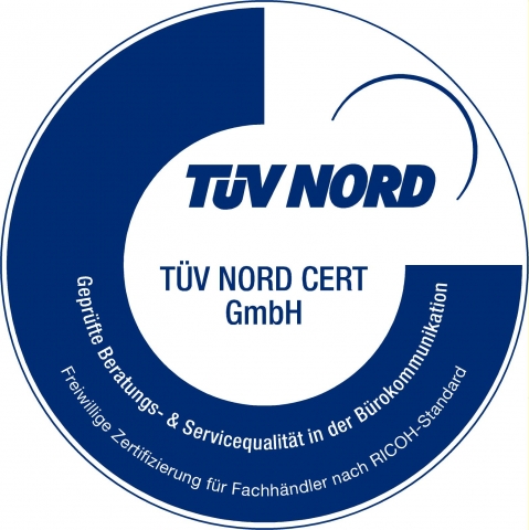 Ricoh: TÜV NORD bestätigt erneut Qualitätsstandard der Office Consulting Division von Ricoh Ricoh: TÜV NORD bestätigt erneut Qualitätsstandard der Office Consulting Division von Ricoh