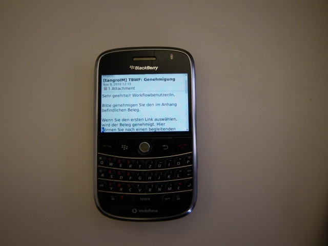 tangro Business Workflow auch als mobile Lösung tangro Business Workflow auch als mobile Lösung