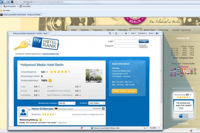 myHotelRank: Hotels generieren, managen und distribuieren eigene Bewertungen