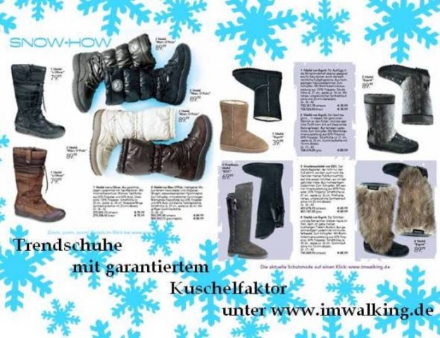 Trendschuhe mit garantiertem Kuschelfaktor - I´m walking
