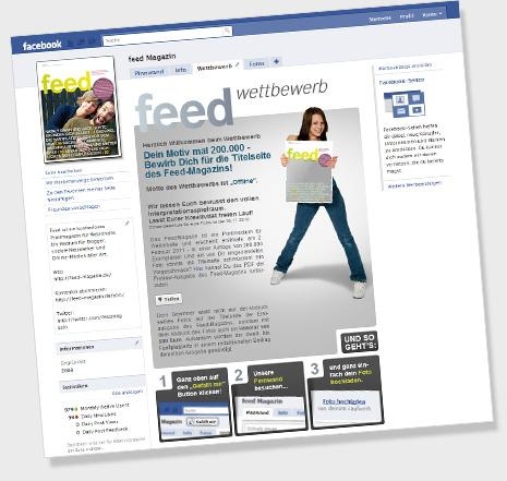 Das Feed-Magazin schenkt seinen Fans die Titelseite!