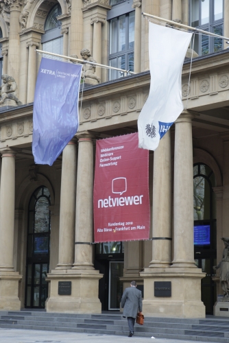 Netviewer Kundentag 2010 in der Börse Frankfurt Netviewer Kundentag 2010 in der Börse Frankfurt