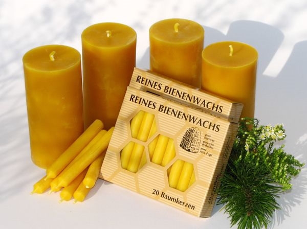 Bienenwachskerzen von Figura Santa: Blütenduft das ganze Jahr Bienenwachskerzen von Figura Santa: Blütenduft das ganze Jahr