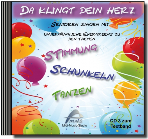 Neue CD für demenzkranke Senioren zur Karnevalszeit. Aktiv gegen Alzheimer.