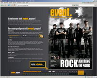 Eventpaper Online-Magazin - Realisierung Maspex Eventpaper Online-Magazin - Realisierung Maspex