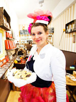 Berliner Keks-Queen im Atelier Cacao Berliner Keks-Queen im Atelier Cacao