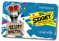 Bargeldloses Musikfest dank der Sziget-Festivalkarte