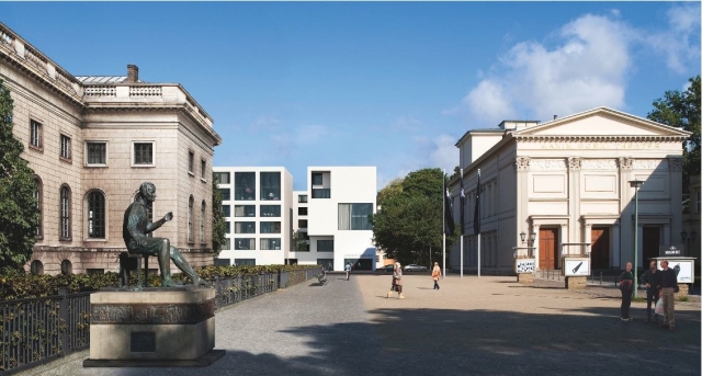 Baustart der Luxuswohnungen Dorothea´s Place an der Berliner Museumsinsel