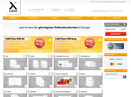 Onlinedruckerei xeio mit stark reduzierten Preisen und neuem Design online Onlinedruckerei xeio mit stark reduzierten Preisen und neuem Design online
