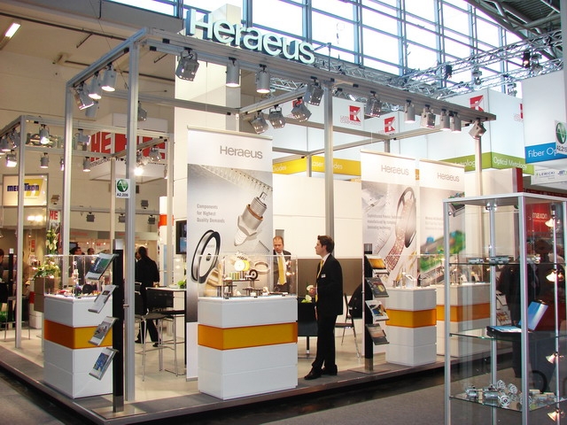 Heraeus sehr zufrieden mit der electronica 2010