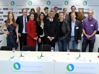 Success for Future Award: Die Jury bei der Pressekonferenz in München Success for Future Award: Die Jury bei der Pressekonferenz in München