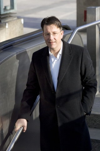 Bernhard Köppler von der NH ProjektStadtübernimmt Staffelholz am Standort