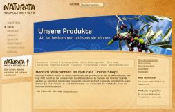 Der neue Naturata Online-Shop Der neue Naturata Online-Shop
