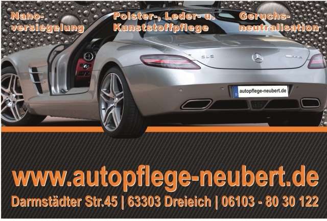 Autopflege Neubert, Ihr Fahrzeugpfleger in Dreieich hat seit den 01.11.2010 neu eröffnet in der Darm