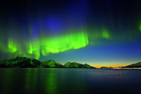 Beeindruckendes Naturschauspiel: Polarlicht im nördlichen Norwegen © Naturfoto/J R Olsen Beeindruckendes Naturschauspiel: Polarlicht im nördlichen Norwegen © Naturfoto/J R Olsen