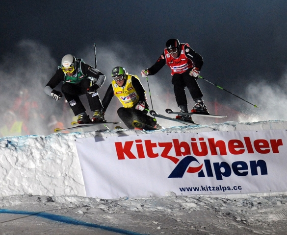 Spektakuläre Rennen auf rasanten Pisten: 3. FIS-Skicross-Weltcup am Kitzbüheler Horn Spektakuläre Rennen auf rasanten Pisten: 3. FIS-Skicross-Weltcup am Kitzbüheler Horn